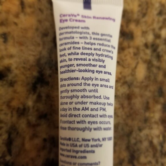 CeraVe Skin Renewing Eye Cream Peptide Complex - Picture 5 of 10